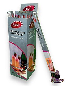 Incenso Shanti Morango Com Champagne Com 7Un