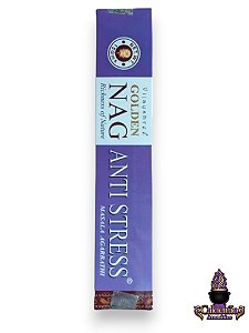 Incenso Massala Golden Nag Viajyshree Anti Stress