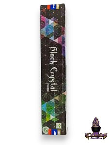 Incenso Satya Massala Black Crystal Caixa Com 12Un
