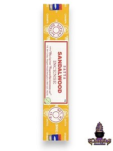 Incenso Satya Massala Sandalwood Caixa Com 12Un