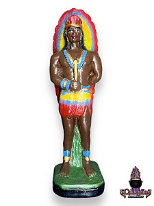 Caboclo Flecha Dourada 20Cm