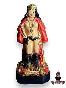 Pomba Gira Rainha Gesso 10Cm