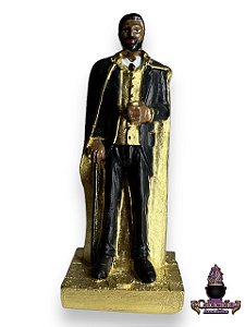 Exu Do Ouro Em Resina 15Cm