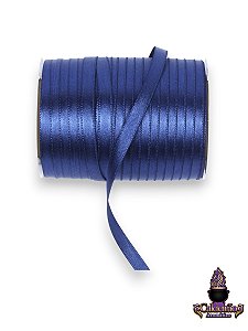 Fita Cetim 06mm Azul Escuro