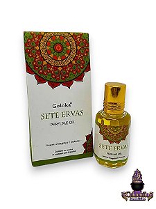 Goloka Oil Perfum Oleo Perfumado 7 Ervas 10Ml