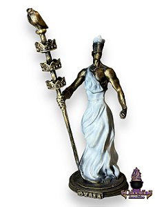 Oxala Candomble Em Resina Especial 25Cm