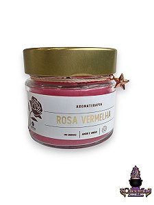 Vela Aromaterapia Atria Rosa Vermelha 140G
