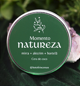 Vela Aromatica Mini Momento Natureza