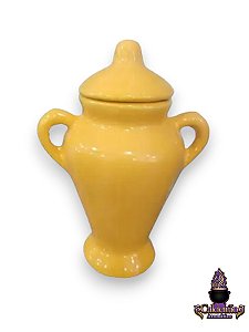 Quartinha Louca 16Cm Amarela C/Asa