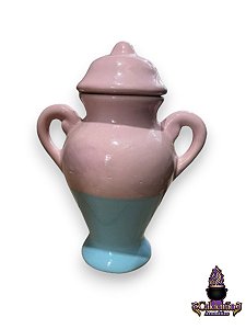 Quartinha Louca 16Cm Az/Rs C/Asa