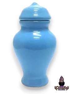 Quartinha Louca 16Cm Azul Claro S/Asa