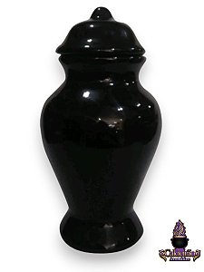 Quartinha Louca 16Cm Preta S/Asa