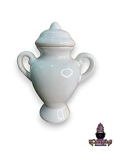 Quartinha Louca 19Cm Branca C/Asa