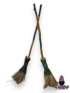 Vassoura De Bruxa 50Cm