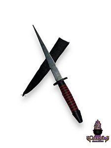 Punhal 17Cm Pt/Vm
