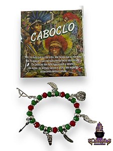 Pulseira Orixas Com Oracao Caboclos