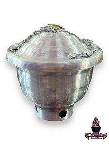 Turibulo Pequeno Em Aluminio