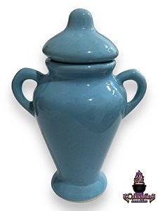 Quartinha Louca 11Cm Azul Claro C/Asa