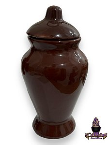 Quartinha Louca 11Cm Marrom S/Asa