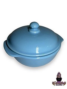 Cumbuca de Louca Azul Claro 14Cm