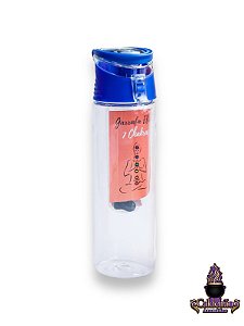 Garrafa Elixir 7 Chakras C/ Infusor Azul