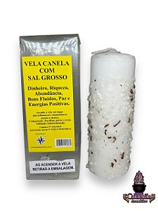 Vela 7 Dias 230g - Canela com Sal Grosso