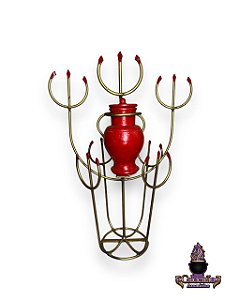 Ferramenta De Ferro Especial 60Cm Com Quartinha Pomba Gira