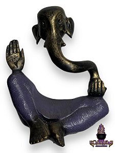 Ganesh Invisivel 20Cm Em Resina