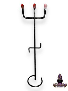Garfo De Exu 30Cm Ferro Com Pe