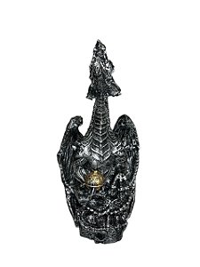Incensario Dragao Vertical com Bola