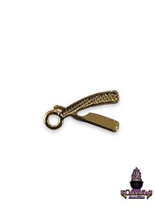 Miniatura Navalha Dourada 1,5Cm Un