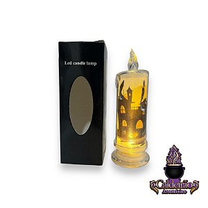 Halloween Vela Eletronica Sortida 05x16Cm Mod 3