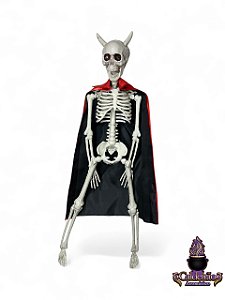 Halloween Ornamento Esqueleto Diabo 40cm