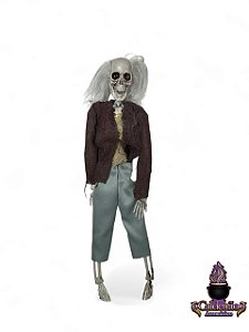 Halloween Ornamento Caveira Zumbi 40Cm