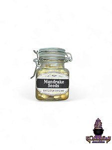 Vidro Pocao Harry Potter N.6 Mandrake Seeds 75mm Quadrado Un