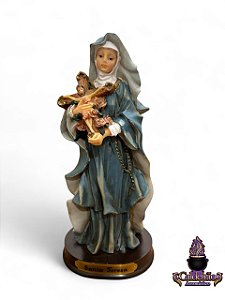 Lancamento Santa Tereza Modelo Resina 21cm