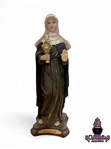 Lancamento Santa Clara Modelo Resina 20cm
