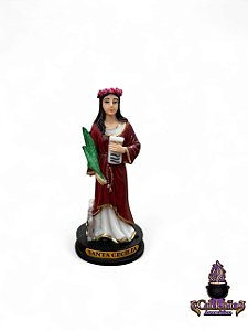 Lancamento Santa Cecilia Modelo Resina 10cm