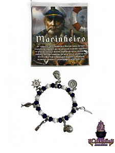 Pulseira Orixas Com Oracao Marinheiro