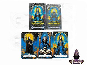 Baralho O Classico Taro Negro 22 Cartas Ed Mandala