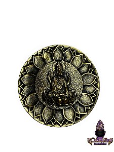 Incensario Redondo Resina Shiva 9,5cm