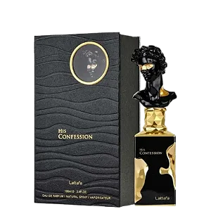 His Confession Lattafa Eau de Parfum Masculino 100ml