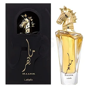 Maahir Gold Lattafa Eau de Parfum Unissex - Perfume Árabe