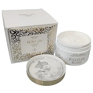 Pasta Hidratante Corporal Fakhar Rose 200g – Creme Perfumado