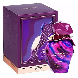 Al Haramain Natural Amber Extrait De Parfum – Perfume Unissex 100ml