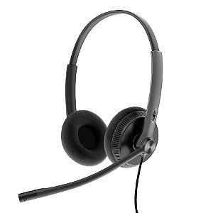 Headset Yealink Modelo UH34 Lite Duplo Teams Com Fio