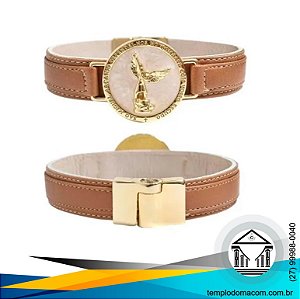 Pulseiras Magnética Dourada São Miguel Arcanjo