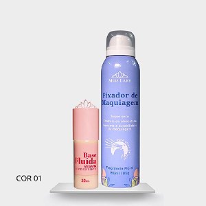 KIT-FIXADOR + BASE FLUÍDA VEGANA