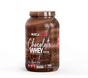 Whey Protein 900g - Sabor Chocolate Belga