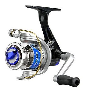 Micro Molinete Pesca Leve Canario 100 Albatroz Azul